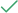 Green tick